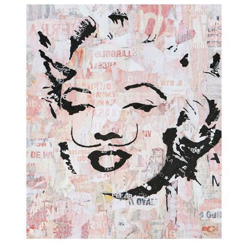 Marilyn Monroe Salvador Dali Art Canvas Wall Poster