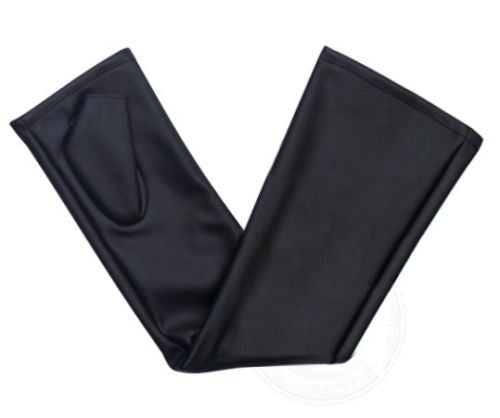 NW Black PU Long Arm Warmer Dress Up Fingerless Gloves /Lady Gaga Gossip Girl