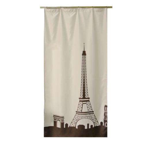 2pcs 51"x104" Morden Paris Eiffel Tower Home Decorative Curtain Window Drapes