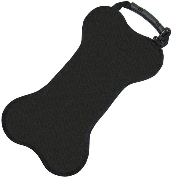SPEED TRACK Pet Tactical Christmas Stockings, Dog Bone Stocking, Gift for Veterans Military Patriotic and Outdoorsy People (Black)