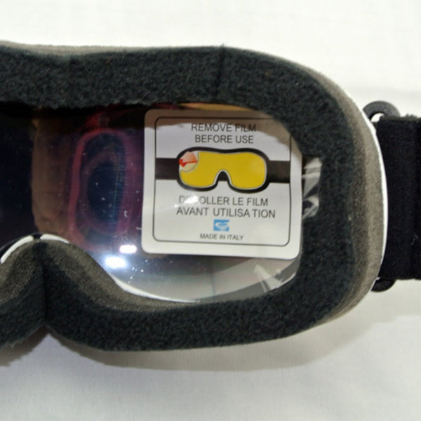 White Basto Anti-Fog Dual Lens Uv Ski Snowboard Goggle Skiing Glasses