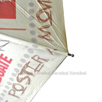 Classic Movie Poster Hollywood Celebrity Monroe Audrey Auto Tri-folded Umbrella